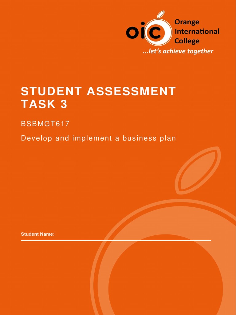 BSBMGT617 Student Assessment Task 3 | PDF | Performance Indicator ...