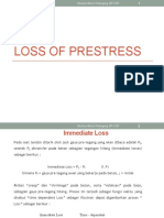 Minggu 11 - Loss of Prestress