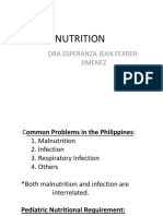 Nutrition: Dra - Esperanza Jean Ferrer-Jimenez