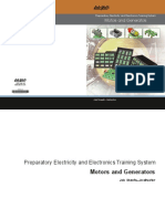Motors and Generators: Preparatory Electricity and Electronics Training System