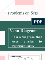 Venn Diagram Problems on Sets