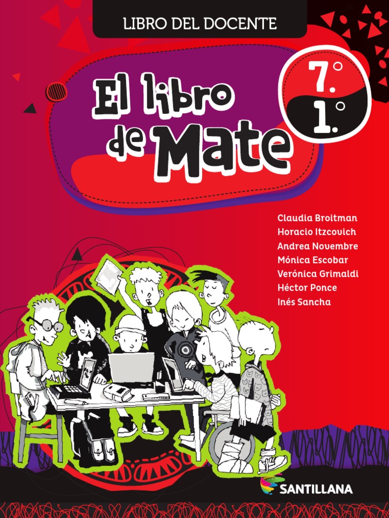 El Libro De Mate 7 Gd Pdf Derechos De Autor Enseñanza De Matemática