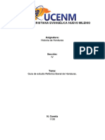 Gu A de Estudio Reforma Liberal de Honduras