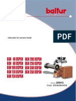 Use and Maintenance Manual - BGN120DSPGN- 2.0