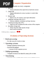 Computer Organization: - Six Logical Units in Every Computer