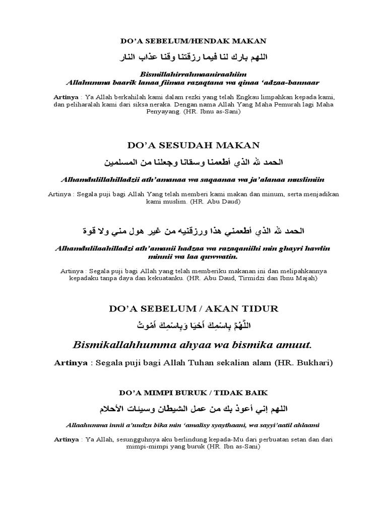 Do A Sehari Hari Pdf