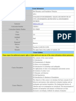 Soil Dynamics and Foundation Vibration _Course Information