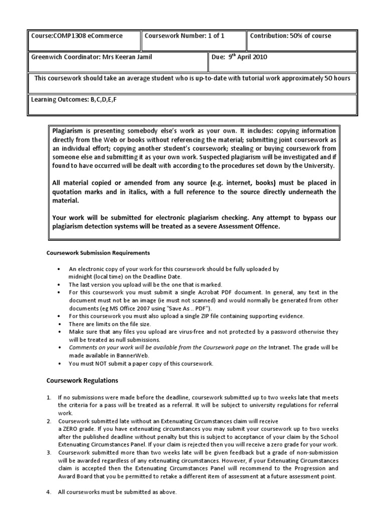Coursework and assignment picture