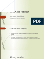Coca Cola Pakistan Erp