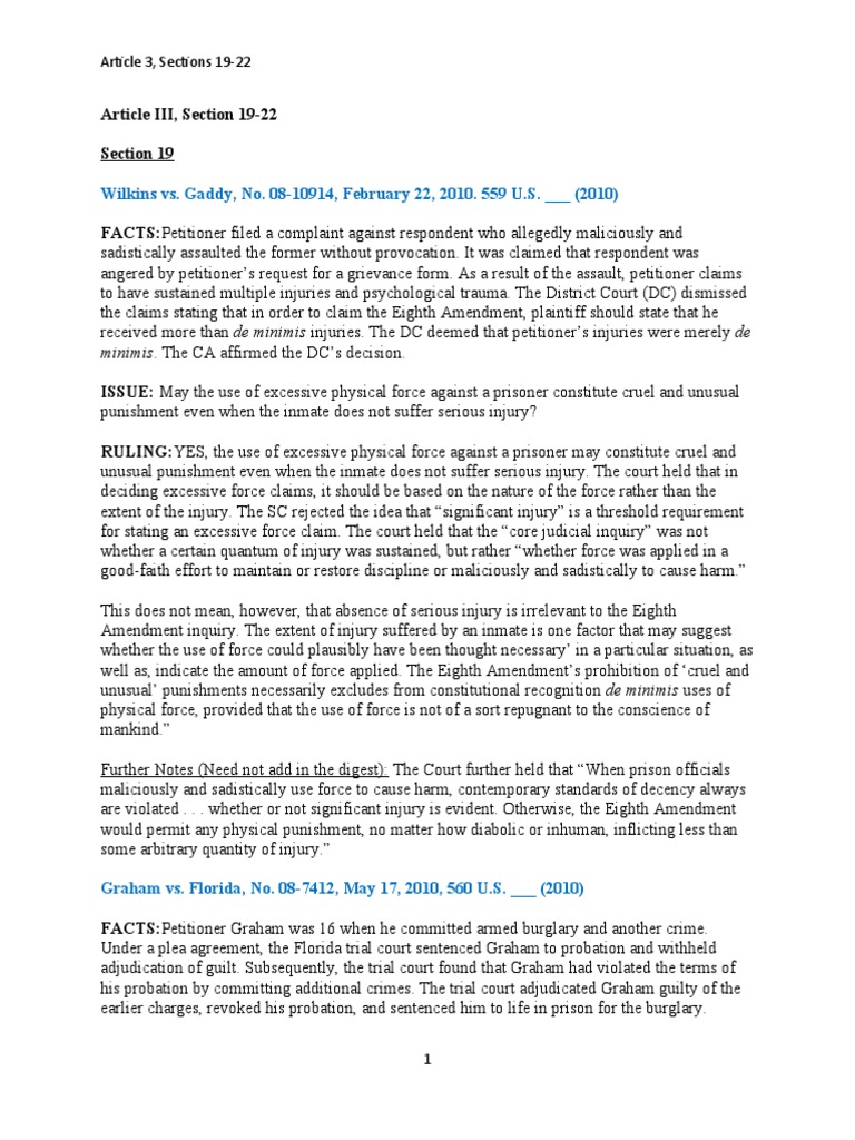 Art. 3, Section 1922 Compiled PDF Eighth Amendment To The United