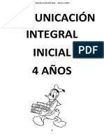 Comunicacion 4 Años