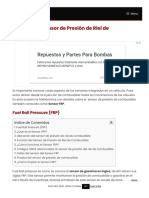 【 Sensor FRP 】 _▷ Funcionamiento, Fallas y Solución ◁