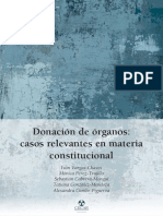 Donacion de Organos - Casos Relevantes en Materia Constitucional