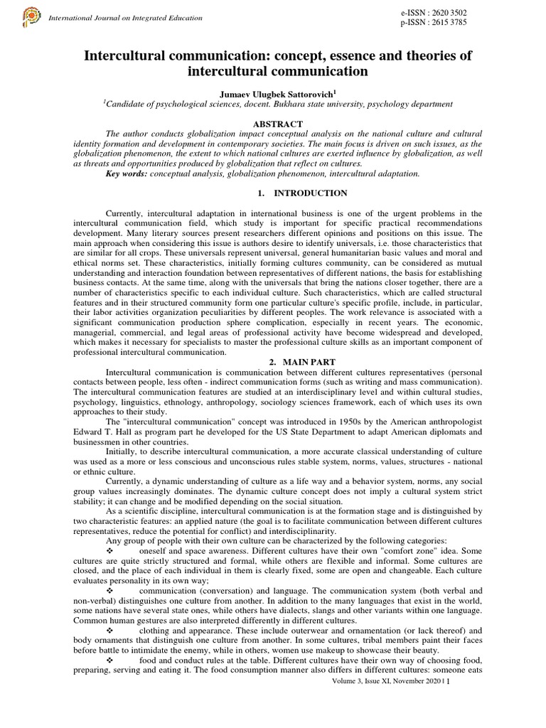 Intercultural Communication Theories Explained | PDF | Cross Cultural ...