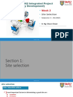 BTQS 3062 Site Selection Guide