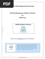 IISc User Manual CCMD Plant Maintenance V4.0 26.12.2020