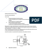 I-Fundamental Principle of Electrical Machines