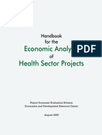 Economic Analysis Health Projects
