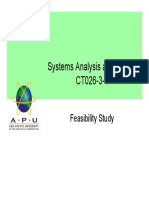 Analyze feasibility study types and costs