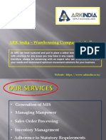 Top Warehousing Company in India - Ark India