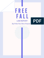 Free Fall: Lab Report