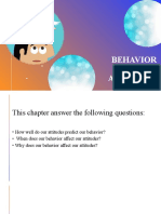 Behavior and Attitude (1)