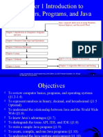 Chapter 1 Introduction To Computers, Programs, and Java