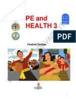 PE and Health 3: Festival Dances