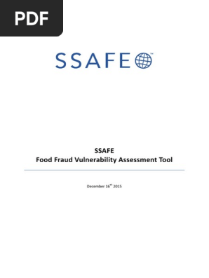 Introduction-to-SSAFE-Food-Fraud-Vulnerability-Assessment-tool