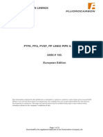 Fluoroline ANSI 150 Data