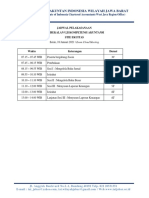 Agenda Acara Pembekalan Ujikom Daring Stie Ekuitas 2021