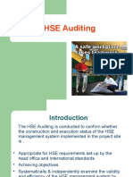 Hse Auditing