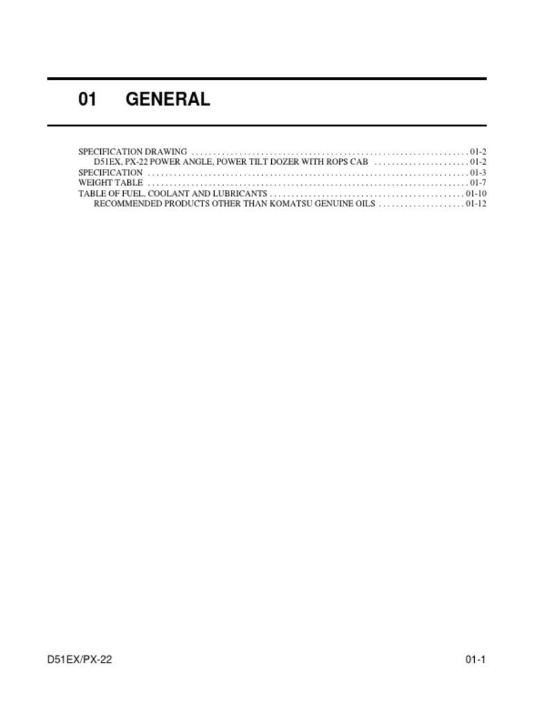 D51ex D51PX-22 Cebm019109-39-44 | PDF | Piston | Pump