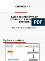 Chapter - 4: Basic Components of Hydraulic &pneumatic Systems