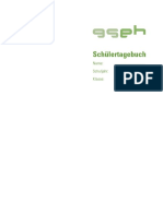 PDF Schülertagebuch