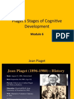 Piaget's Stages of Cognitive Development