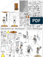 General Arrangement, Isometric View Parts and Assemblies A Stirling Engine Powered Fan "Moriya" Designed and Built by DR - James R.Senft