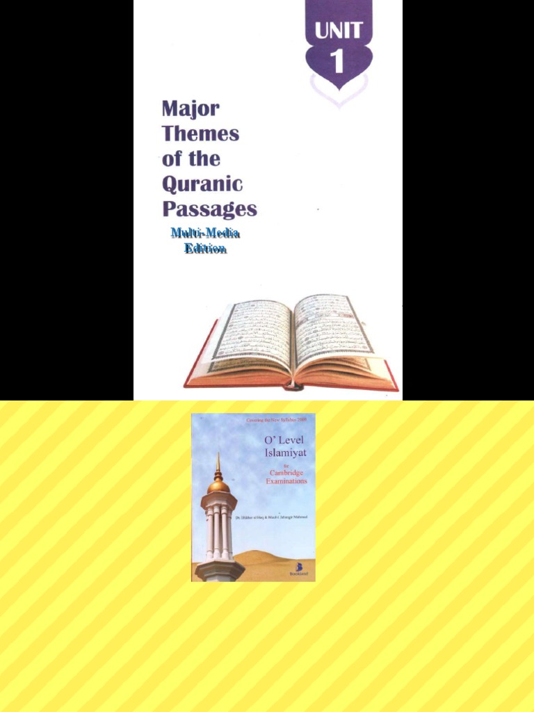 Islamiyat Notes1 | PDF | Prophets And Messengers In Islam | God In Islam