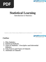 Statistical Learning - Introduction