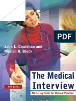 The Medical Interview-Mastering Skills For Clinical Practice Coulehan Block 5th Edition