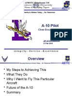 A-10 Pilot: Close Ground Support