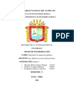 Grado de Polimerización