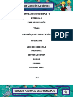 (2010666) Actividad 15 Evidencia 1 Asesoria Caso Exportacion