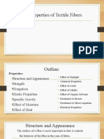 Properties of Textile Fibers: Structure, Strength, Elongation & More