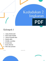 Kedudukan 2 Lingkaran