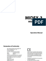 Midex-3: MIDI Interface