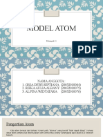 Model Atom Kelompok 11