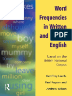 Word Frequencies in Written and Spoken English Based On The British National Corpus