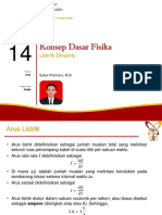 Konsep Dasar Fisika Listrik Dinamis