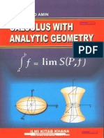 Calculus Analytic Geometry S M Yusuf
